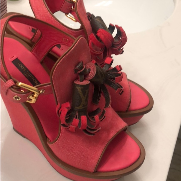 Louis Vuitton wedge sandals - Picture 4 of 6